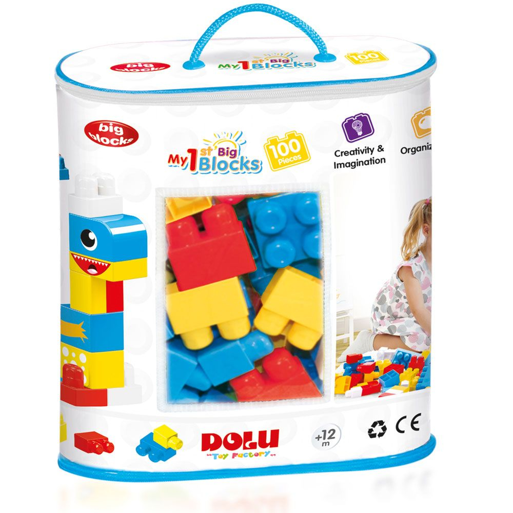 DOLU Моят Първи конструктор в чанта, 100 части