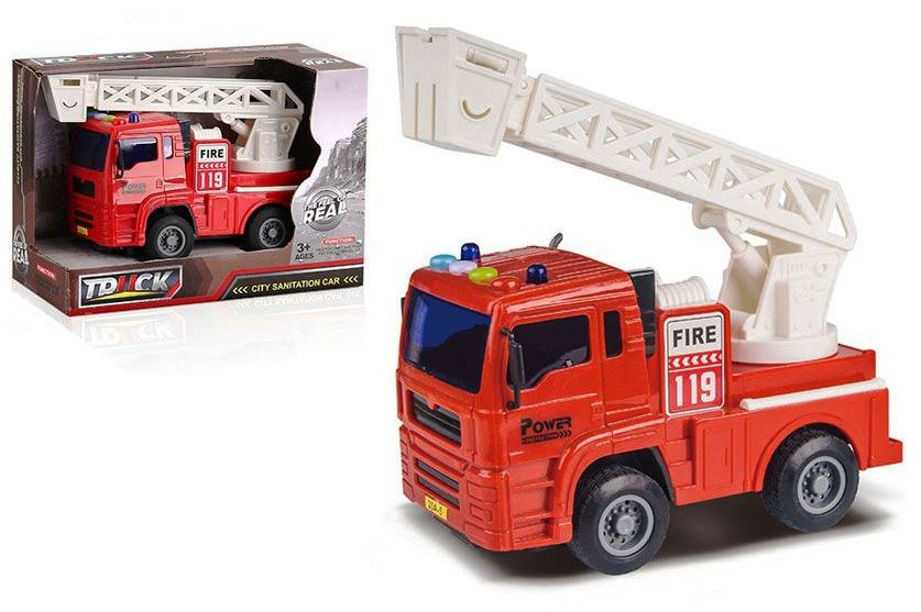 OCIE The Feel of Real Камион пожарна със стълба, звук и светлина