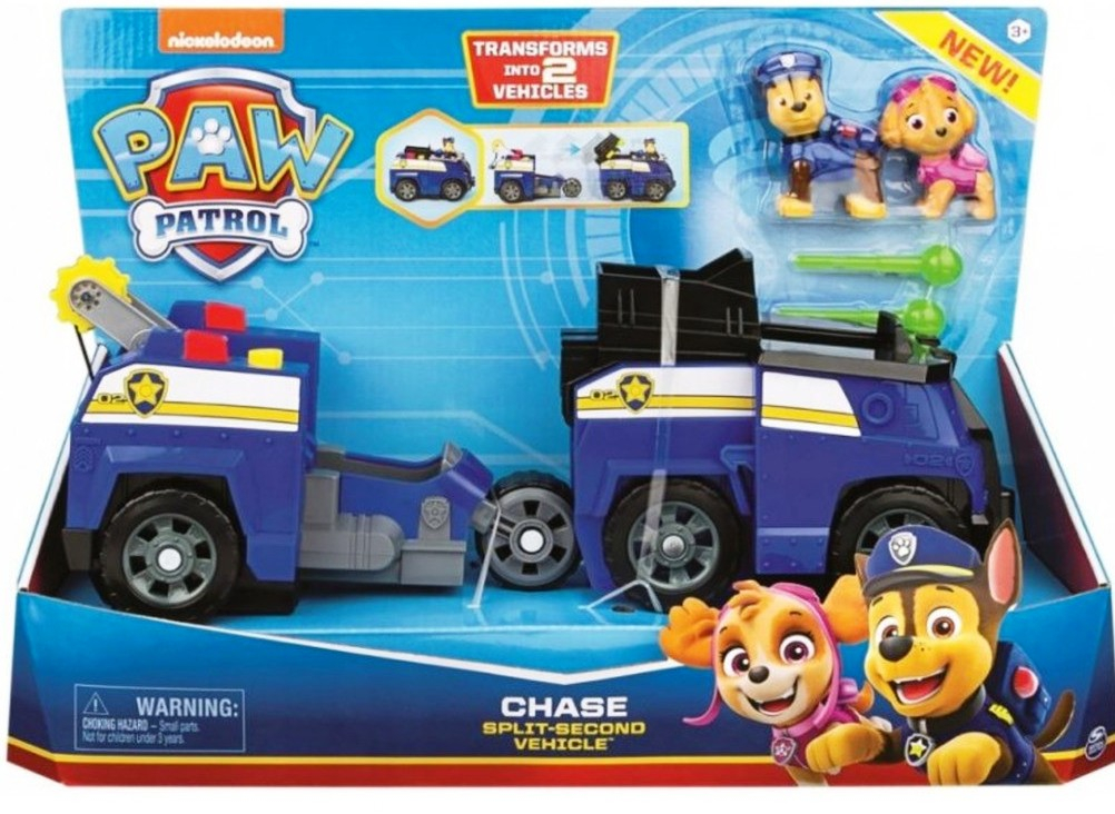 Пес Патрул/Paw Patrol Превозно средство 2в1