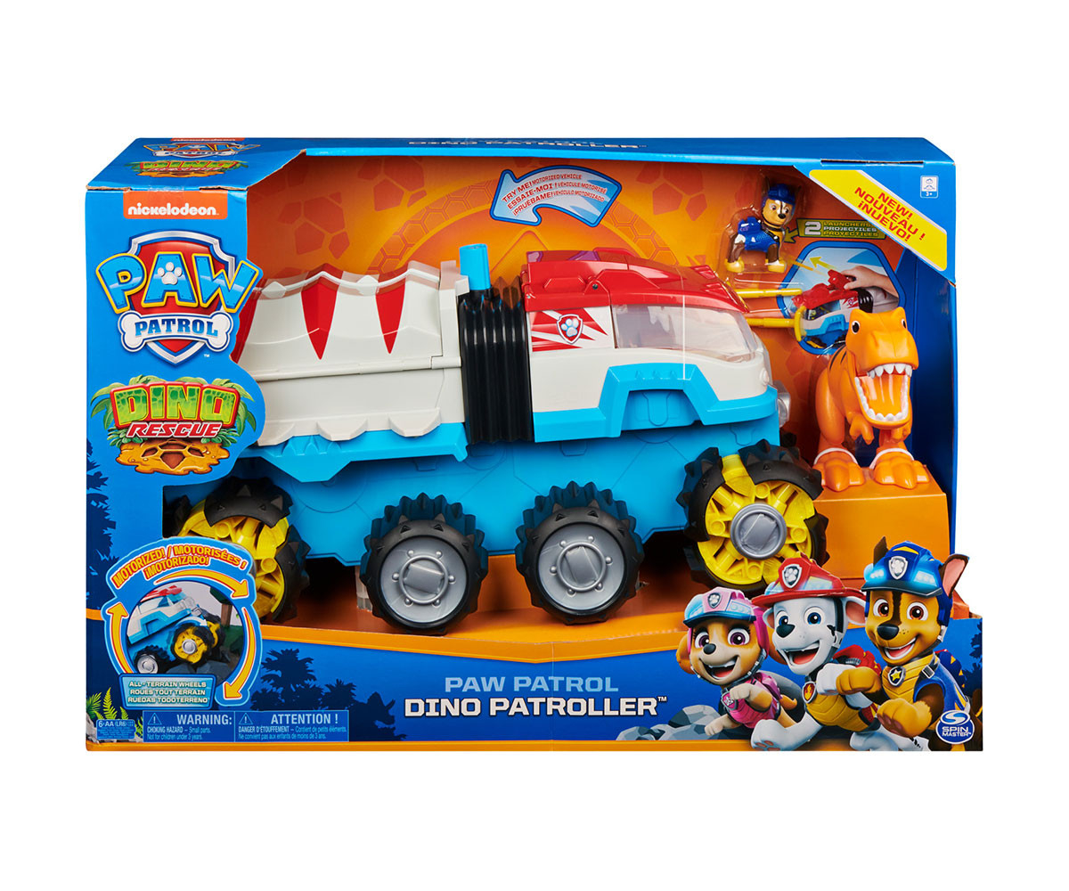 Пес Патрул/Paw Patrol Дино патрулер, Чайс, Дино, камион и 2 снаряда
