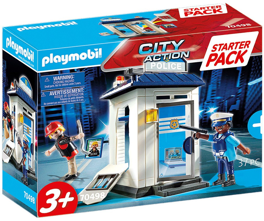 Playmobil - Занимателен комплект за игра Стартов пакет Полиция