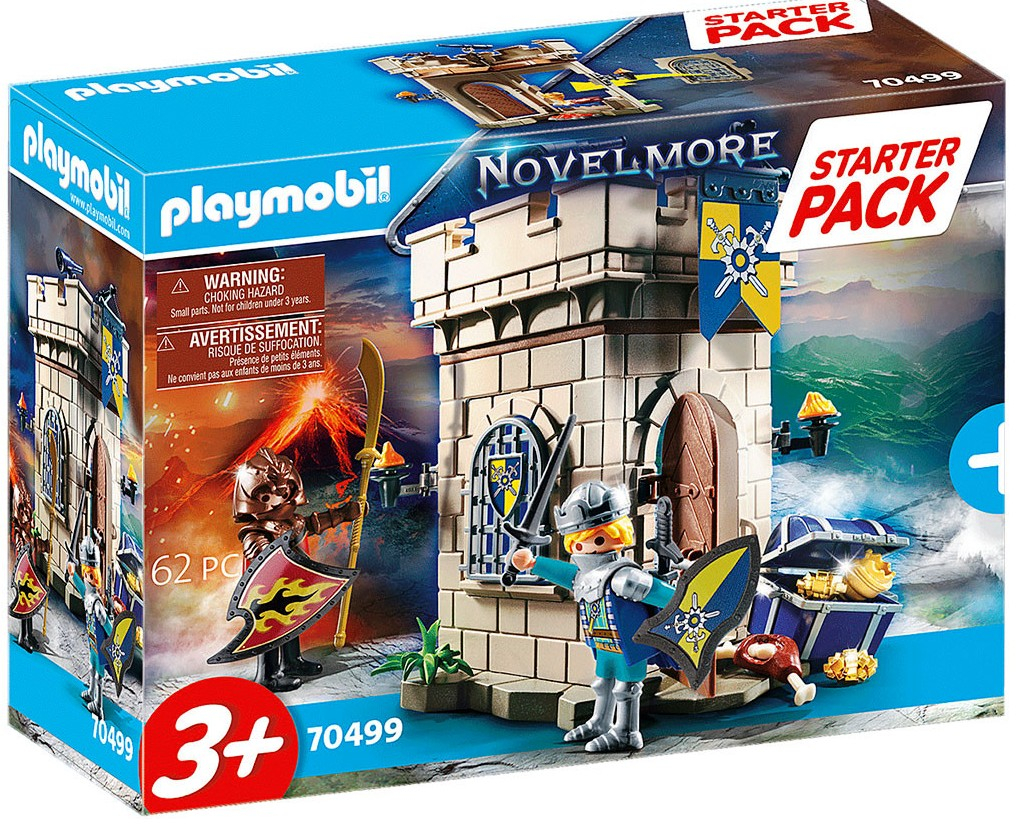 Playmobil - Занимателен комплект за игра Стартов пакет Рицарска гора Nоvelmore