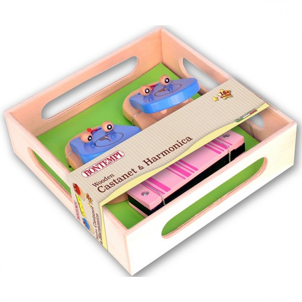 Bontempi - Комлект хармоника и кастанети