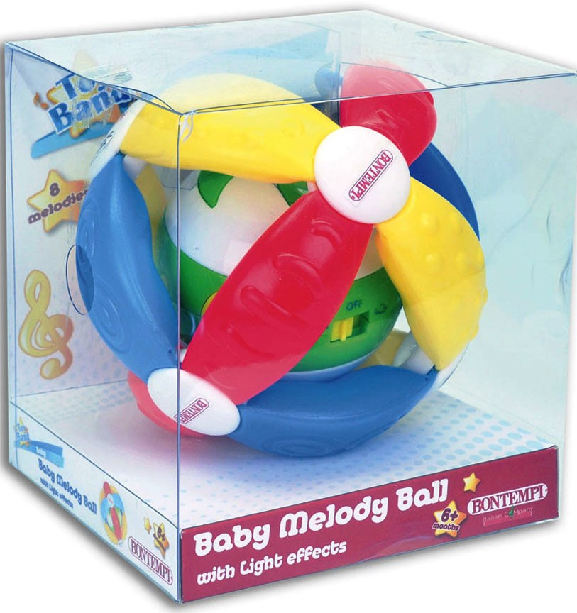 Bontempi - Бебешка музикална топка, 8 мелодии
