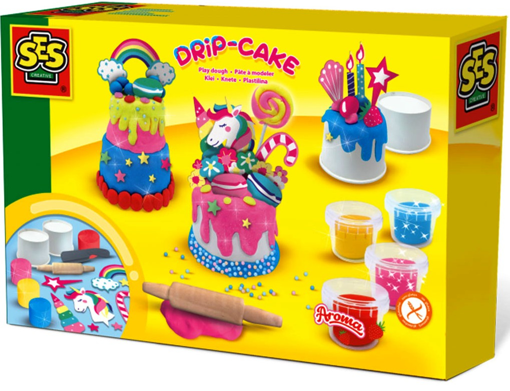 SES - Направи торта от пластелин без глутен