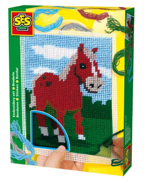 SES - Комплект за бродиране, Конче