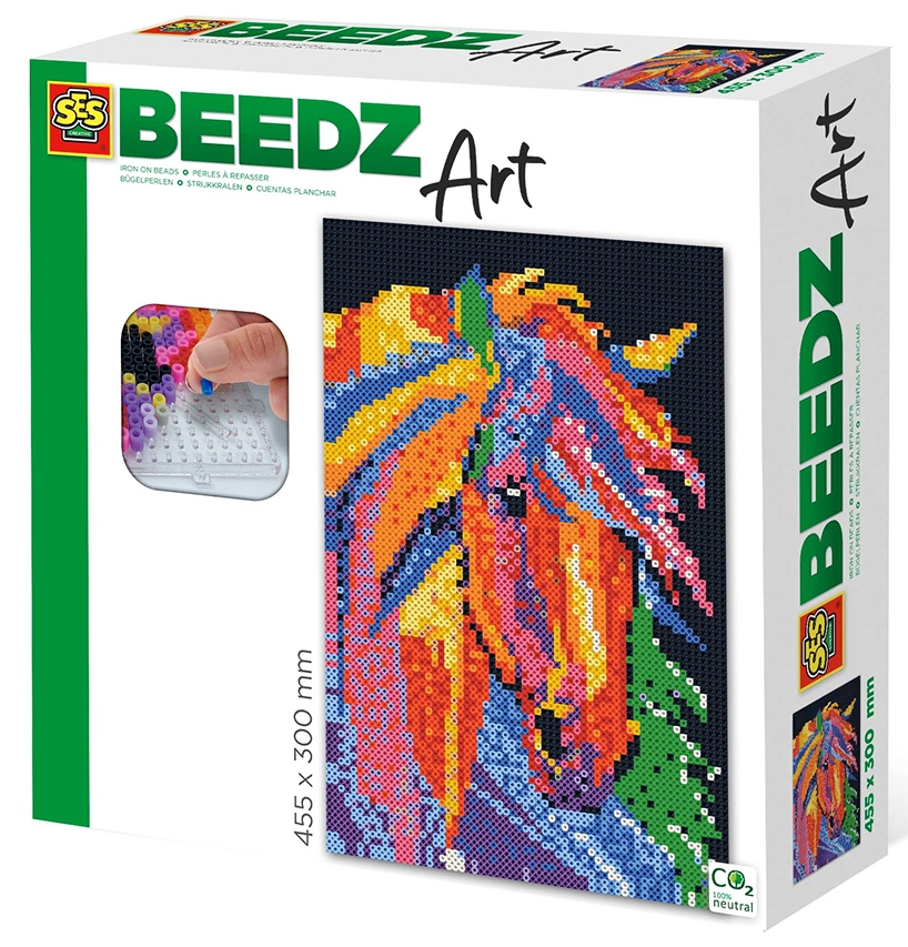 SES - Арт мъниста/гоблен от мъниста Глава на кон