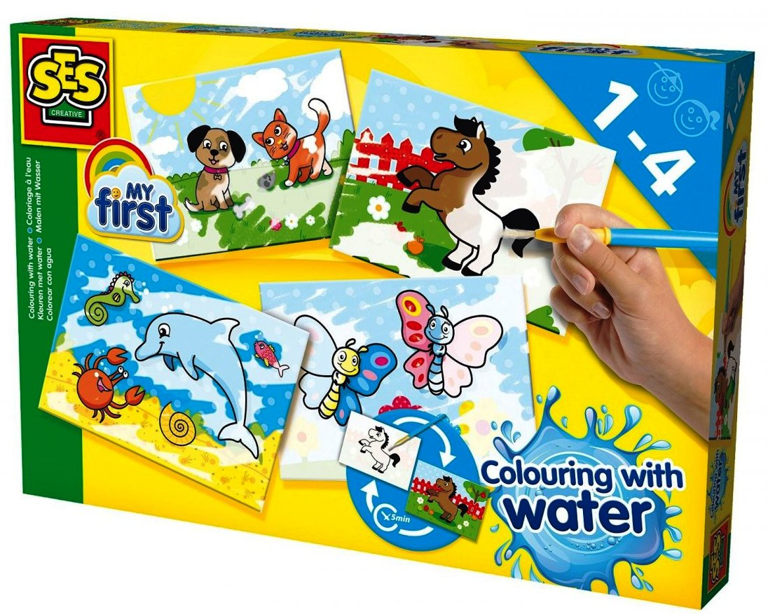 SES - Уча се да оцветявам с водни бои