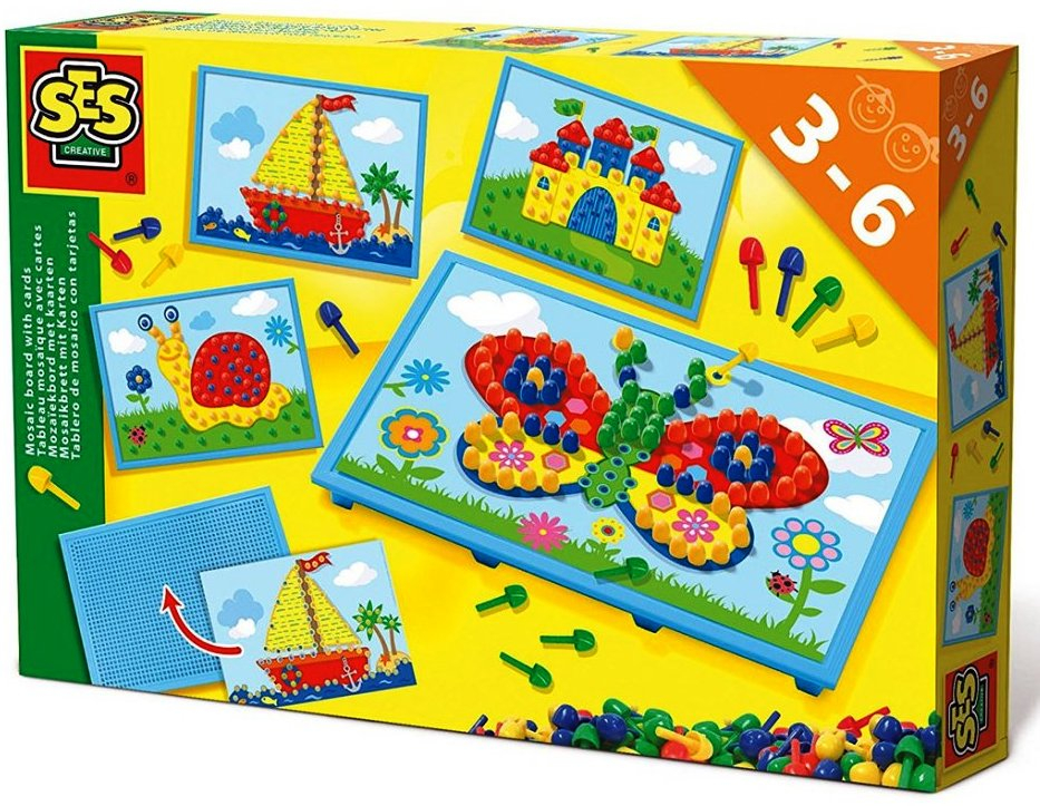 SES - Дъска за мозайка с карти