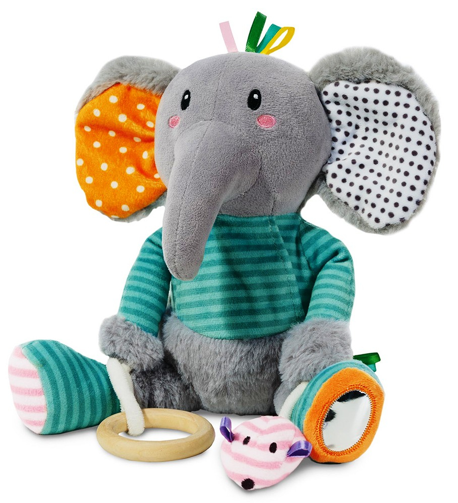 SES - Слончето Олфи с различни материи за сетивност