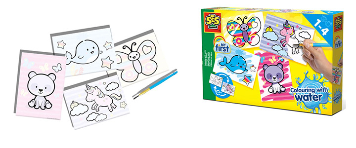 SES - Оцветяване с вода, фантастични животни