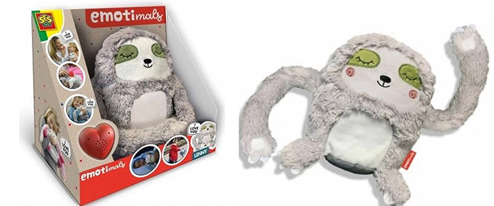 SES - Интерактивно Плюшено животинче с емоции, Лени