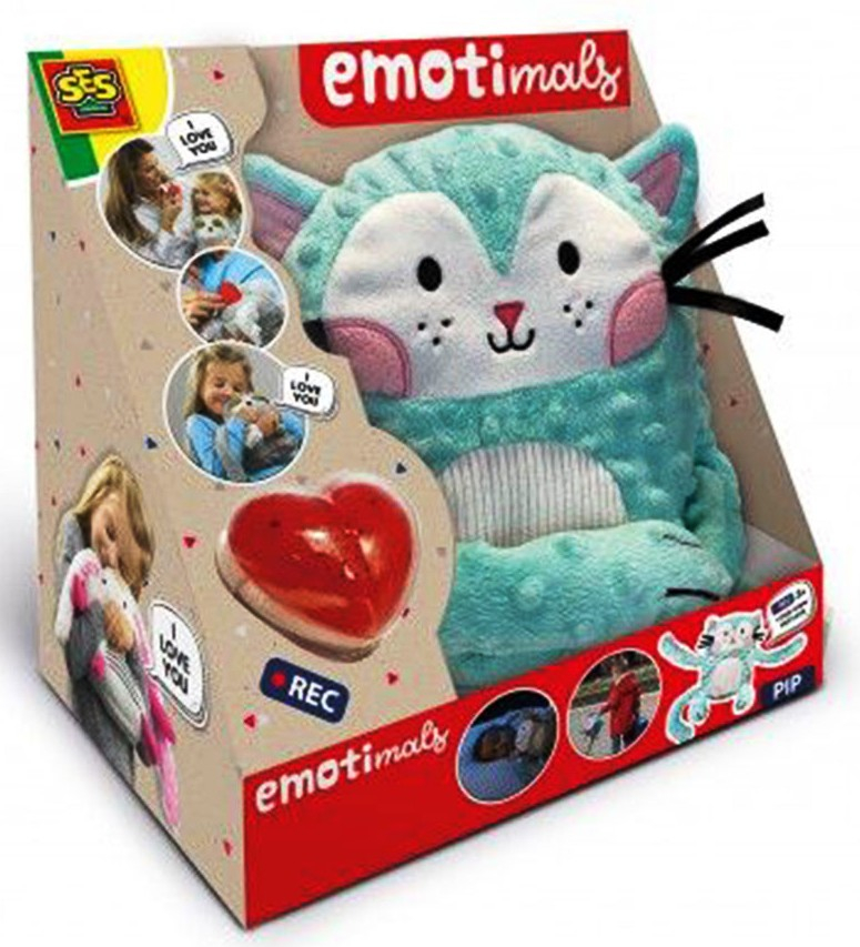 SES - Интерактивно Плюшено животинче с емоции, Пип