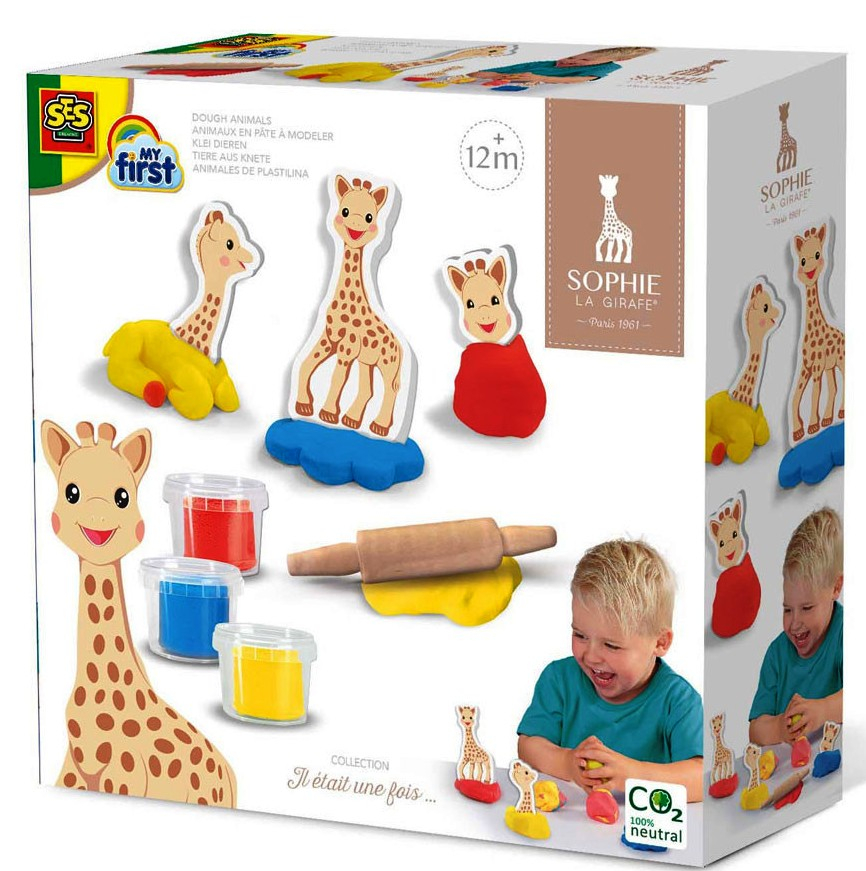 SES - Животни от пластелин, жирафчето Софи