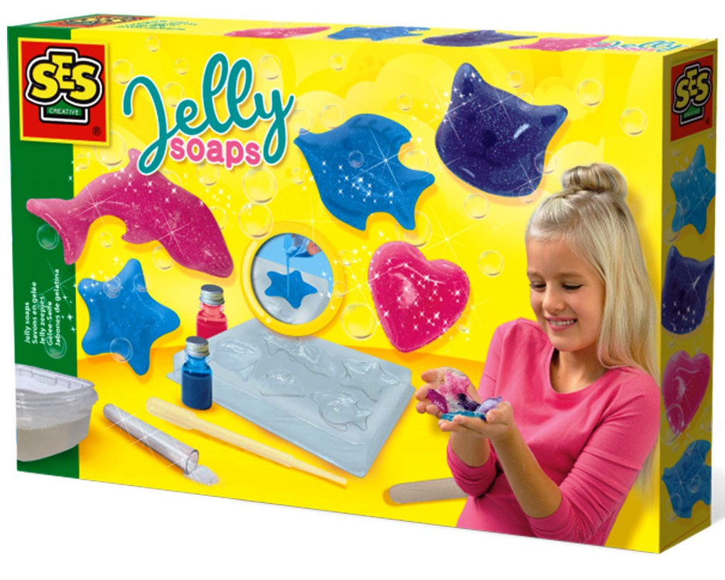 SES - Комплект направи си сам, Желирани сапуни