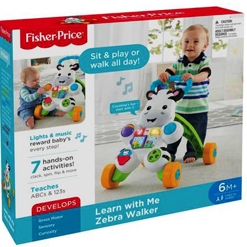 Бебешка проходилка Зебра Fisher Price