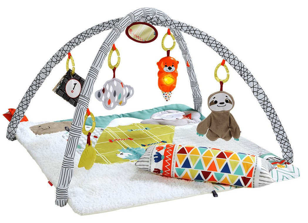 Активна гимнастика Fisher Price, нежност + светлини и звук