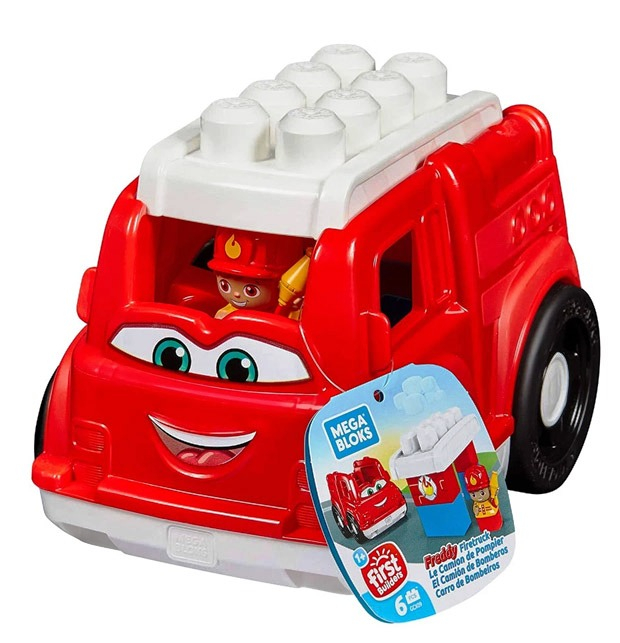 Игрален комплект конструктор Mega Bloks, пожарен камион