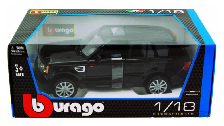 Bburago Gold - модел на кола 1:18 - Range Rover Sport
