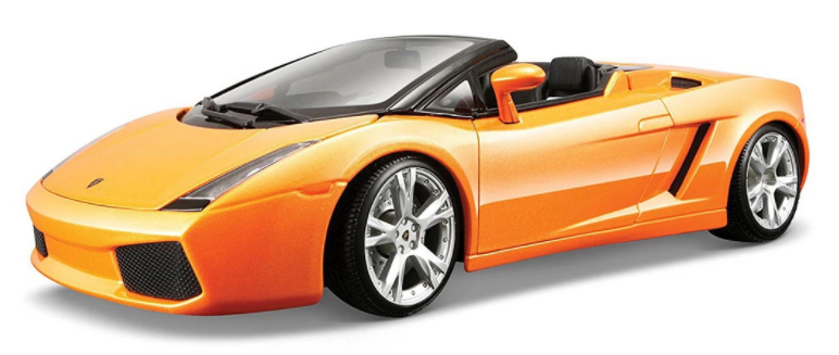 Bburago Gold - модел на кола 1:18 - Lamborghini Gallardo Spyder