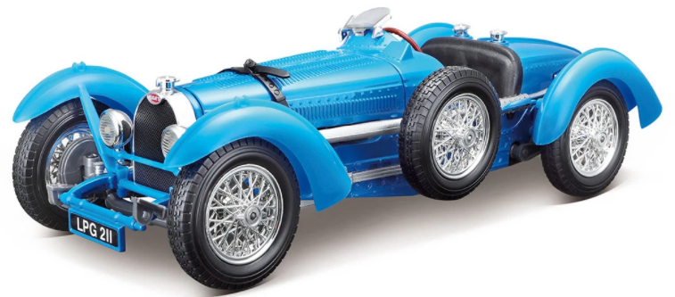 Bburago Plus - модел на кола 1:18 - Bugatti Type 59