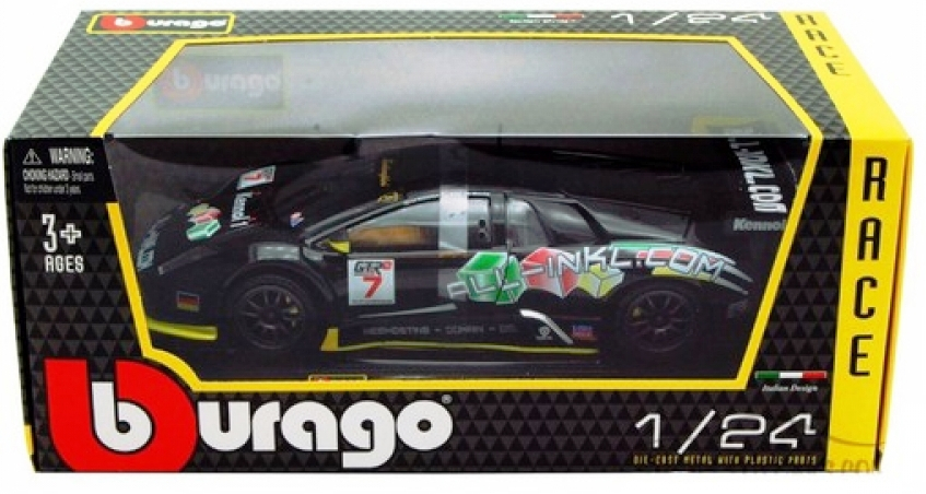 Bburago Race - модел на кола 1:24 - Lamborghini Murcielago FIA GT