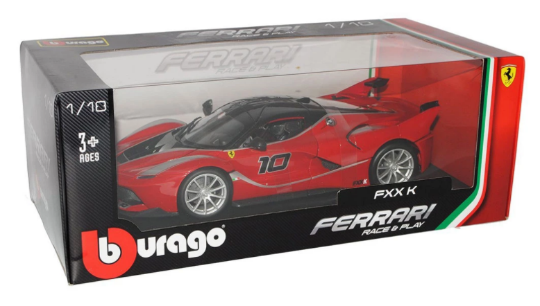 Bburago Ferrari - модел на кола 1:18 - Ferrari FXX K