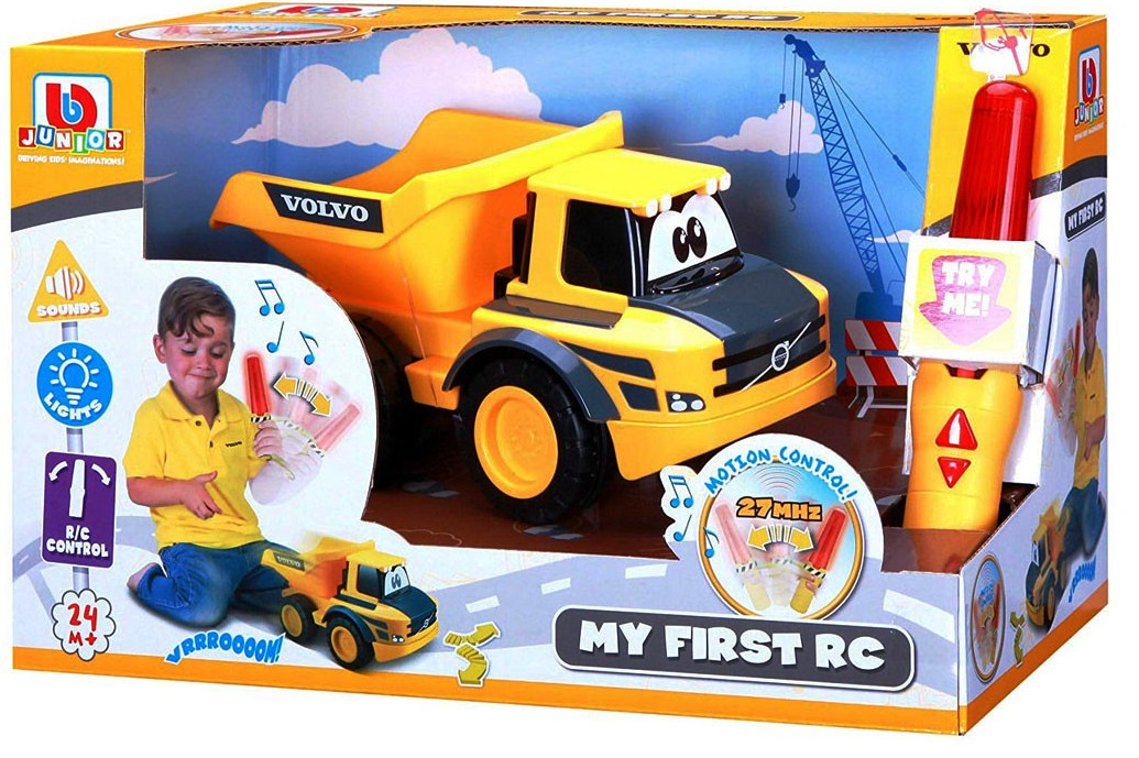 Bburago Junior - Радиоуправляема строителна машина Volvo