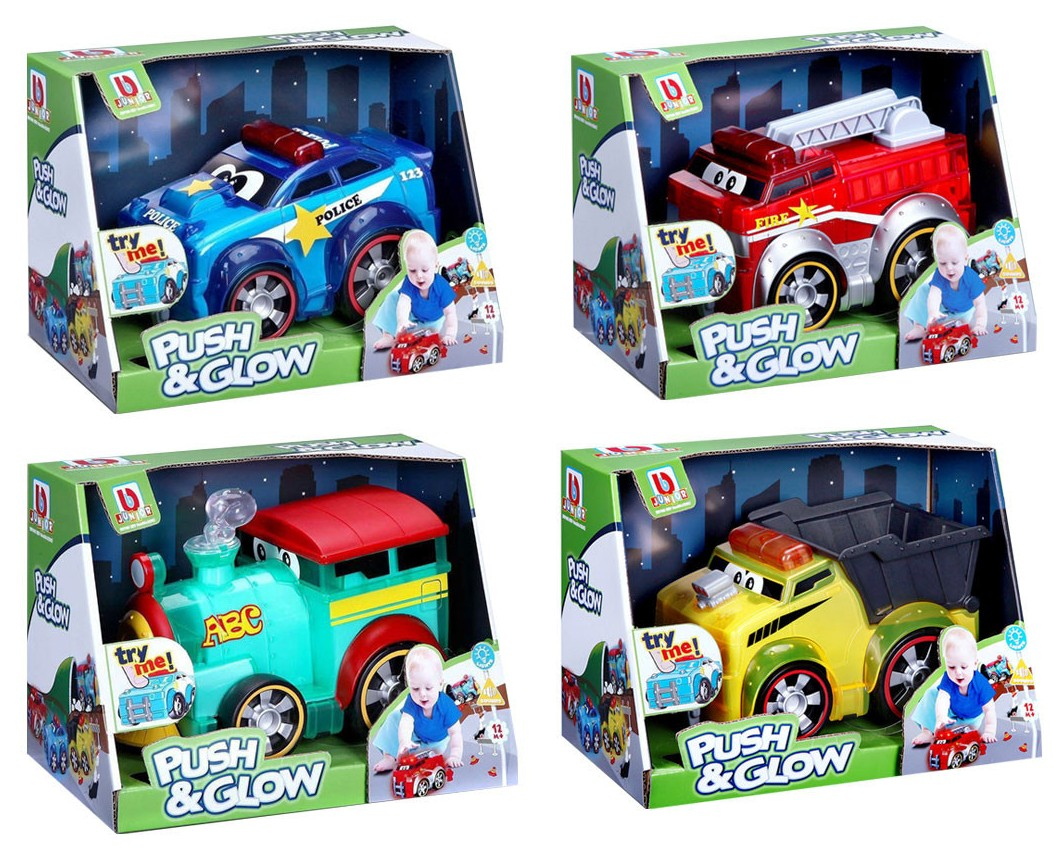 Bburago Junior - Количка със звук и светлини, асортимент