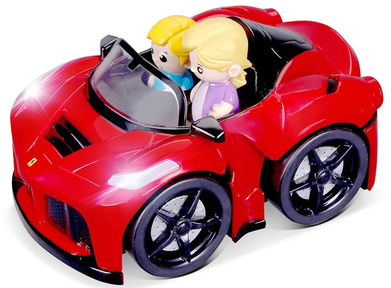 Bburago Junior - Количка Ферари с подвижни фигури
