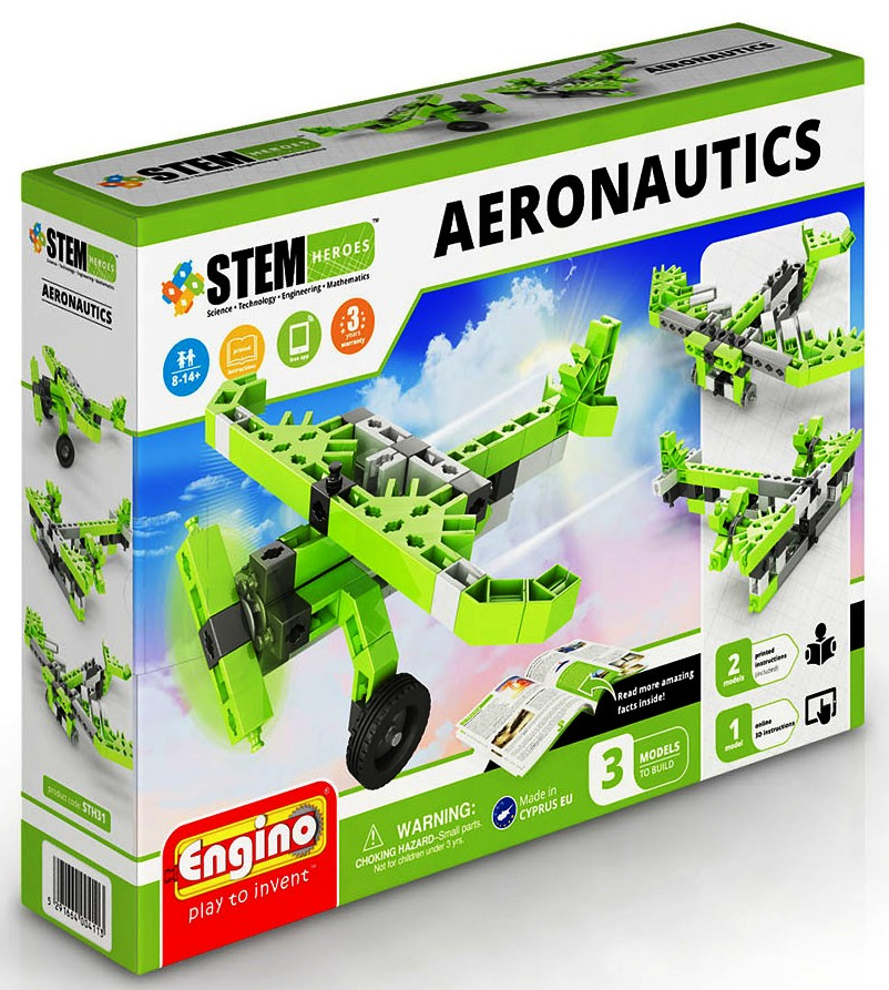 Енджино - СТЕМ конструктор герой въздухоплаване