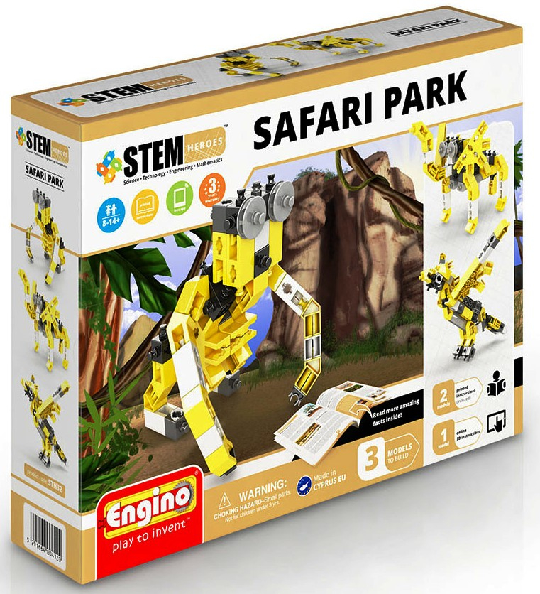 Енджино - СТЕМ конструктор герой сафари парк