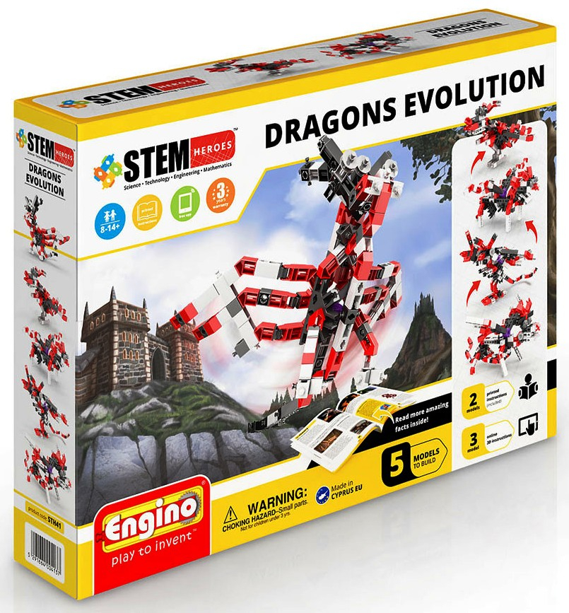 Енджино - СТЕМ конструктор герой еволюция на драконите