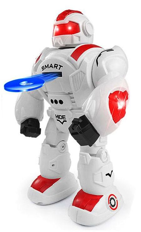 OCIE Многофункционален Робот, изстрелващ дискове с инфраред контрол SMART IRON SOLDIER, 30см