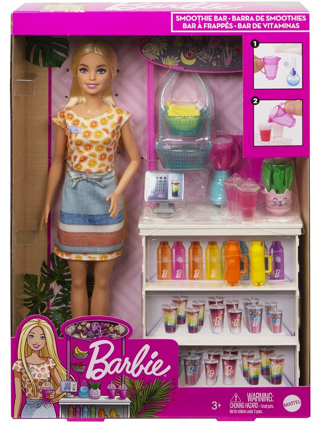 Кукла Barbie/Барби - Комплект смути бар