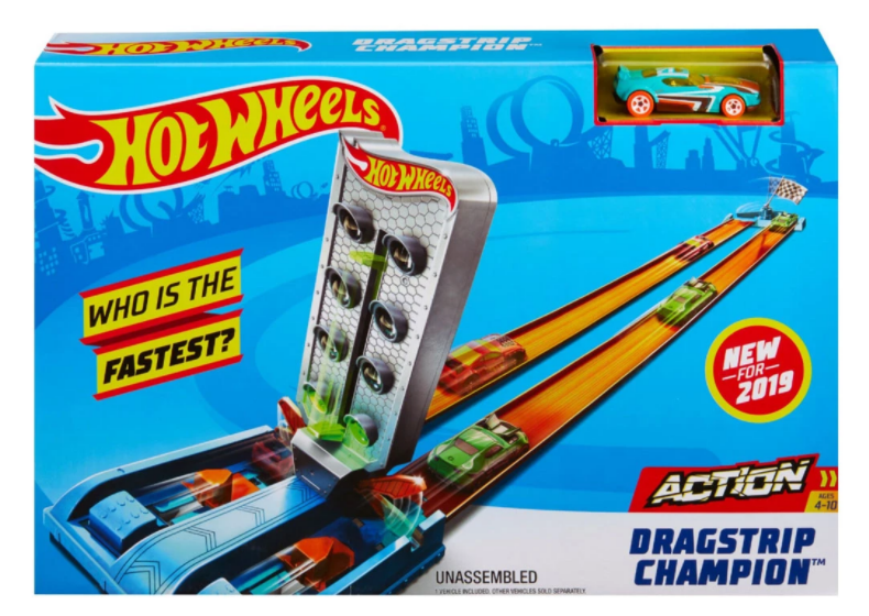 Hot Wheels/Хот уилс - Игрален комплект шампионат, Dragstrip Champion