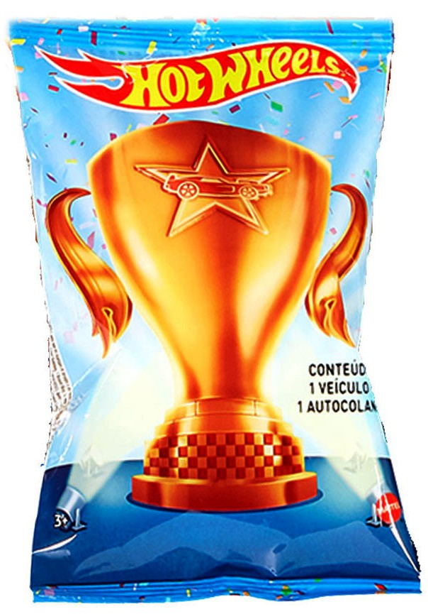 Hot Wheels/Хот Уилс - Метална количка и купа на победителите