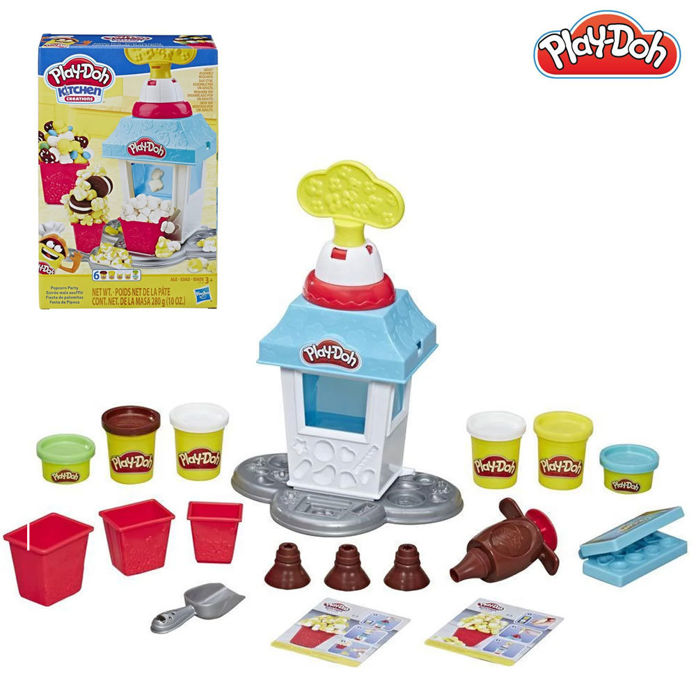 Play Doh пластелин - Парти с пуканки