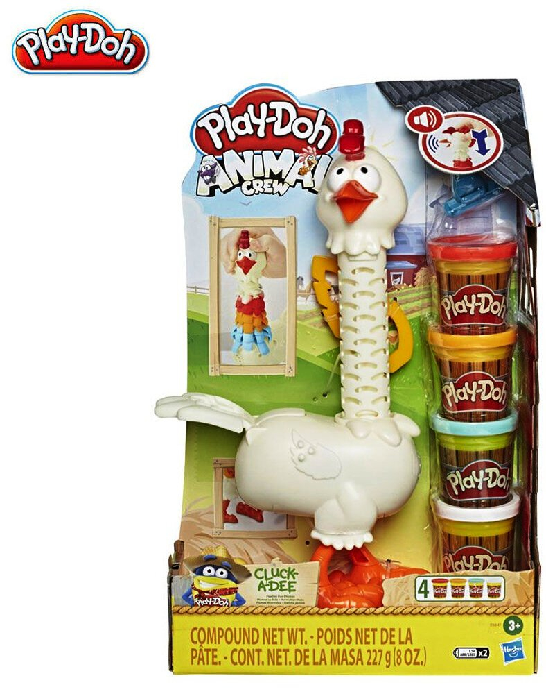 Play Doh пластелин - Забавно пиле