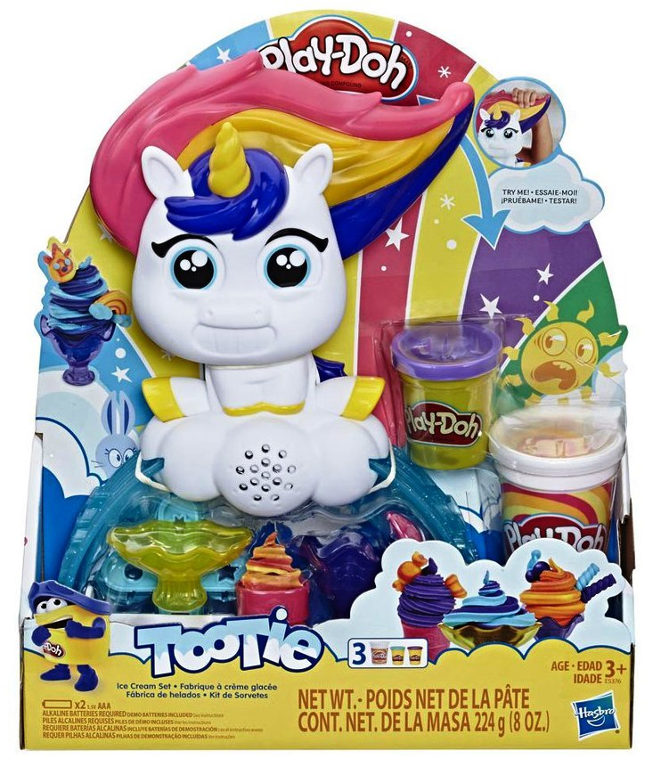 Play Doh пластелин - Комплект за сладолед Tootie