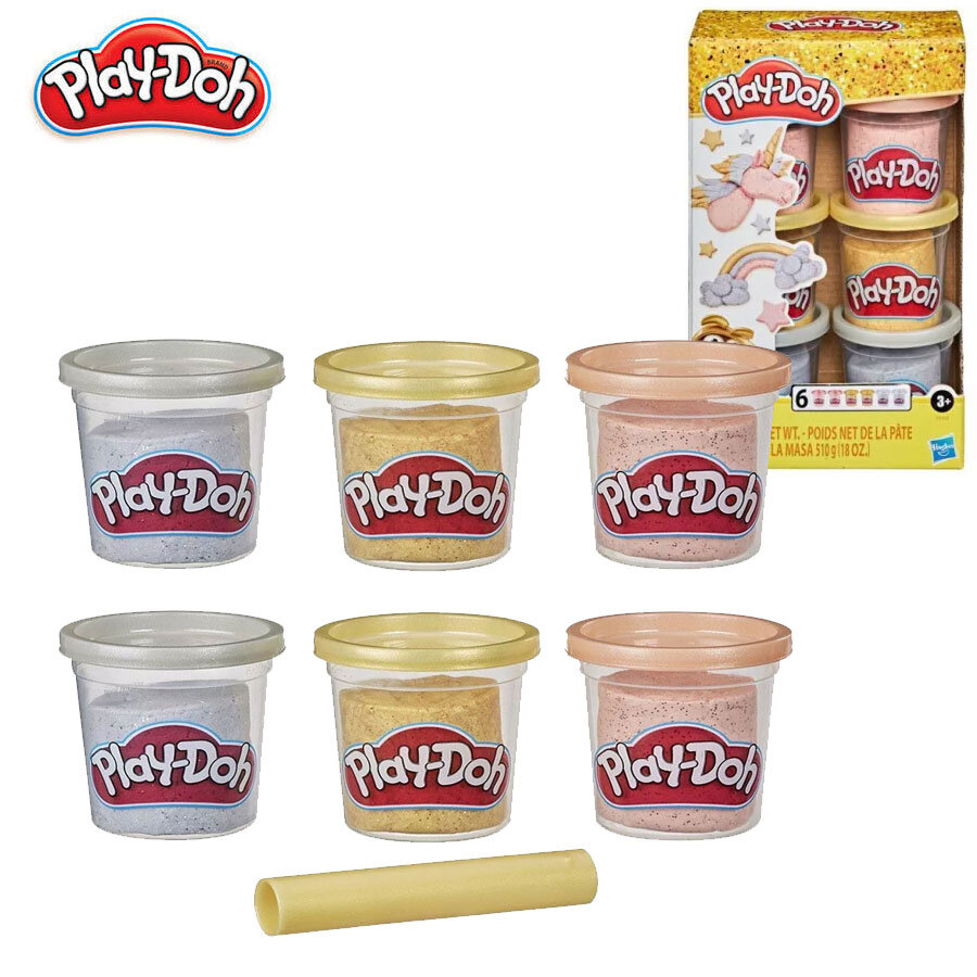 Play Doh пластелин - Пластелин с цветове на метали