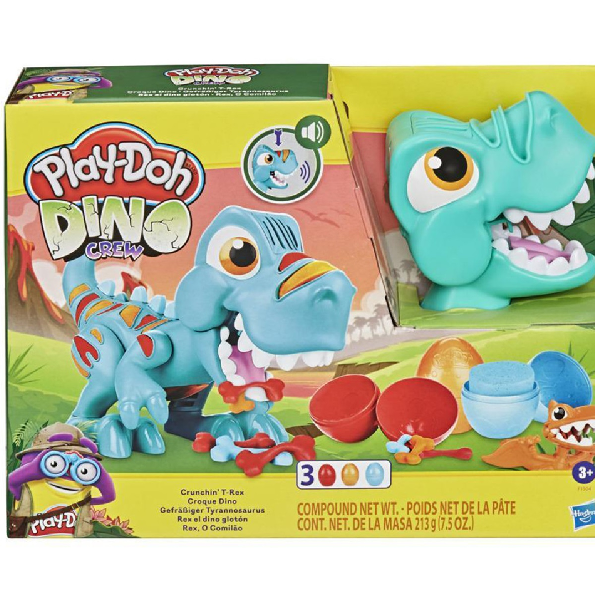 Play Doh пластелин - Комплект Т-Rex със звуци