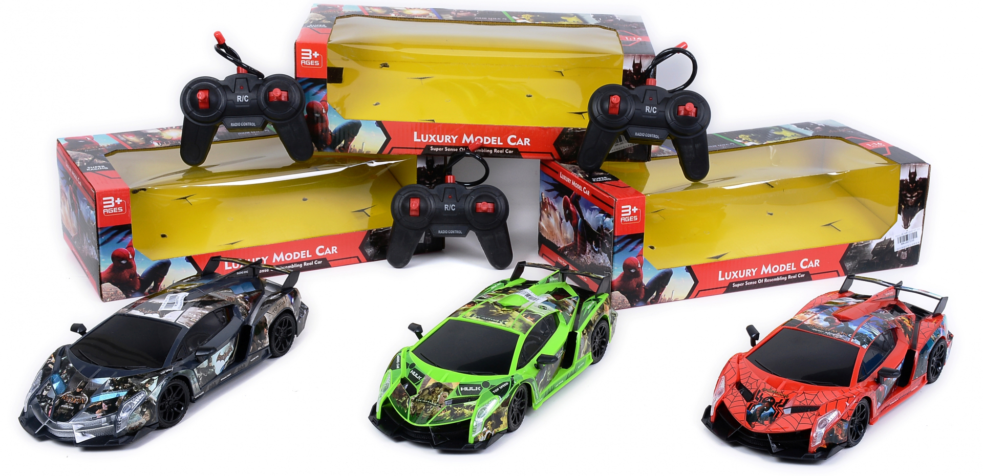 Кола супергерои с радиоконтрол, 4 посоки на движение