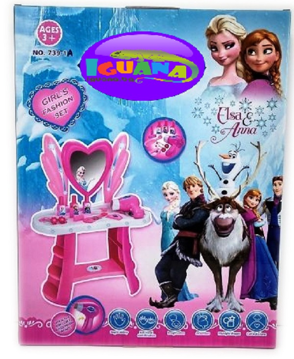 Тоалетка Леденото царство + аксесоари и стикери за лепене