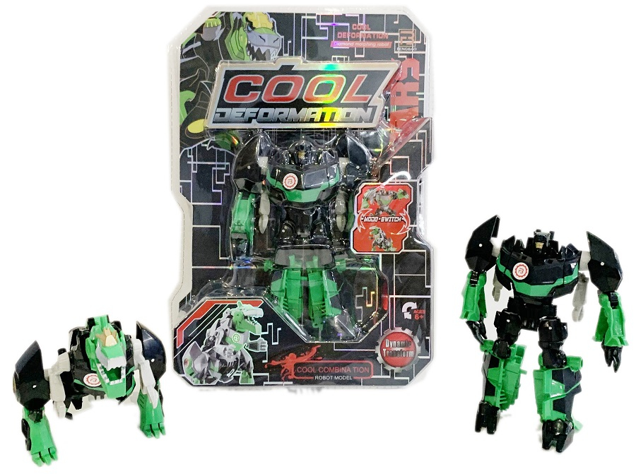 Робот Трансформър-Динозавър, Зелен