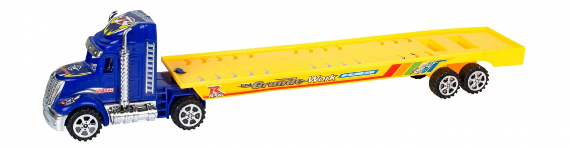 Тир/Камион с 2 строителни коли