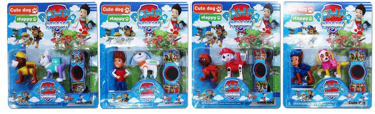 Комплект 2 кученца със скейтборд