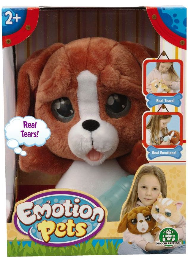 EMOTION PETS Кафяво кученце с истински сълзи