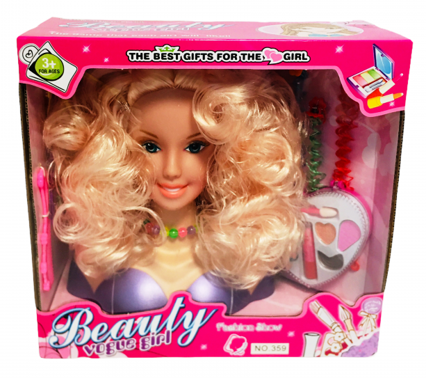 Кукла глава за прически