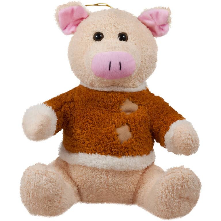 Плюшени животни с блузка Прасенце, 30см